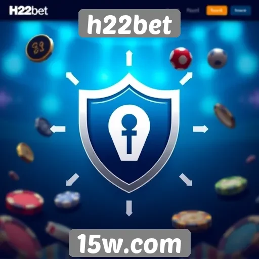 Características de segurança do site de jogos h22bet