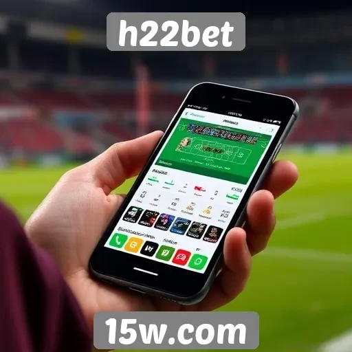 Experiência do usuário em dispositivos móveis no H22bet