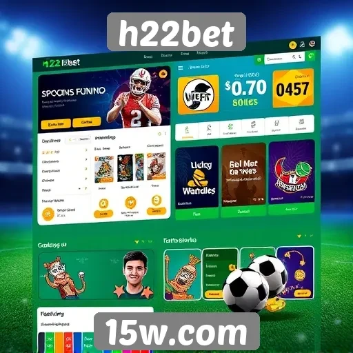 Facilidade de navegação na plataforma h22bet