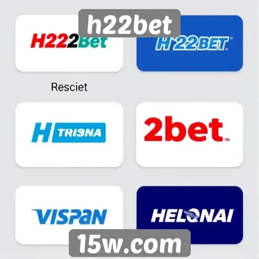 Métodos de pagamento disponíveis no h22bet